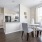 Styled dining room and kitchen