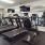 a gym with exercise equipment